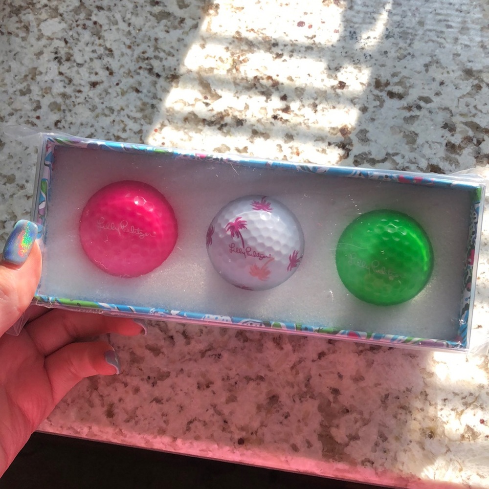 Lilly Pulitzer golf balls